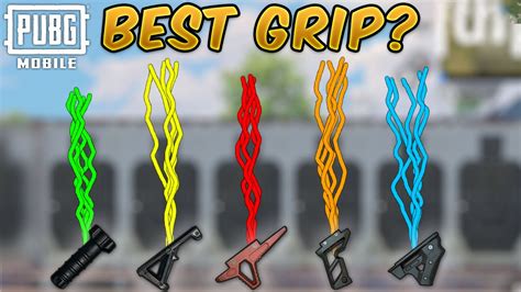 WHICH IS THE BEST GRIP in PUBG Mobile & BGMI .
